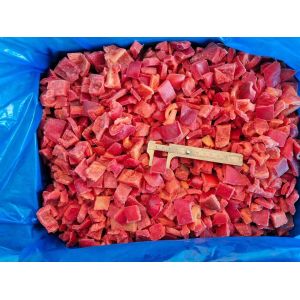 China Supplier IQF Processing Frozen Red Sweet Pepper Dices in Bulk Frozen