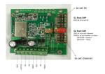 1W Wireless Pump Controller Remote Pump ON OFF Control 2km Embedded Wireless