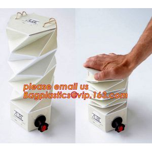 Customized plastic transparent oil bib bag pouch in box 20 liter,China Factory