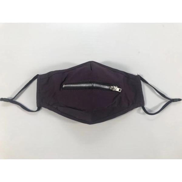 S&J OEM Wholesale Cotton Zipper Maskes Face Mouth Covering Reusable Personalized Breath Maskes with Zipper
