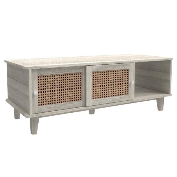 Quality Wood Grain 43cm Height 120cm Width MDF Storage Cabinet wholesale