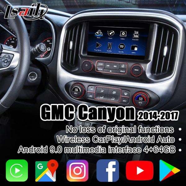 Wireless CarPlay Android Car Interface for GMC with Google Play, YuTube, Waze