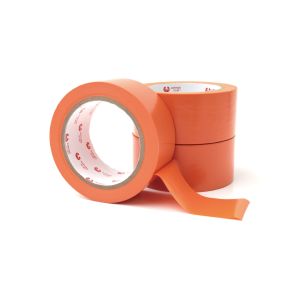 Thickness 0.13mm PVC Protective Tape Waterproof Orange PVC Tape