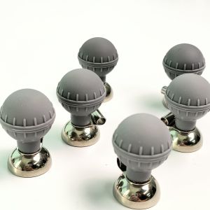 6 Pieces / 1 Box Grey Suction Ball Diameter 27mm Aperture 4.0mm REF ECG-FQX41