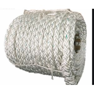 40-96mm 12 Strand PP Polyester Mixed Rope For Ship Mooring Commercial Marine