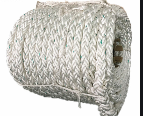 High Tensile 8 Strand Braided Floating Polypropylene Mooring Rope PP Marine Rope