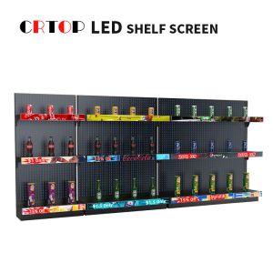 Creative P1.875mm Shelf LED Display For Supermarket Shopping Mall