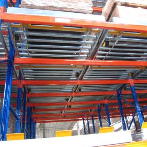 Heavy Duty Gravity Flow Rack for Warehouse Storage