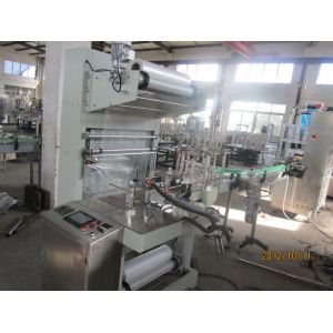 Food Beverage Semi Automatic Cola Can Shrink Wrapping Machine with Semi