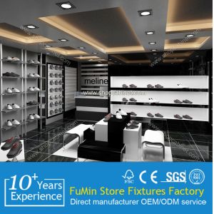 Acrylic Material shoes display rack, Transparent display cabinets with