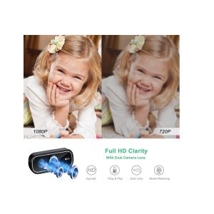 HD USB Play And Plug Live Stream Webcam 1920*1080P with dual lens