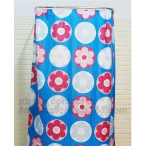 biodegradabwaterproof Eco-friendly Shower Curtain, PEVA materails Shower Liner,