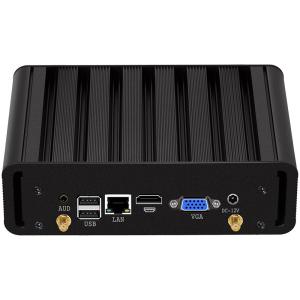 Cheap Intel Core Series Black Mini Computer With DDR3L RAM Single LAN Fome Home Offoce for sale