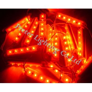 Long lifespan Green / blue / yellow 12V DC 0.48W waterproof SMD LED Module