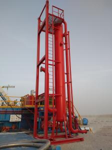 Cheap API Solid Control System Mud Gas Separator For Drilling Liquid / Fluid And Gas for sale