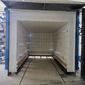 Gas Ceramics And Pottery Shuttle Kiln With Car