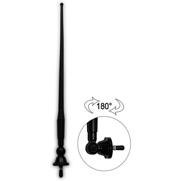 Marine Boat Car Home Radio Flexible FM/AM with 5dBi Gain 88-108Mhz Frequency Range