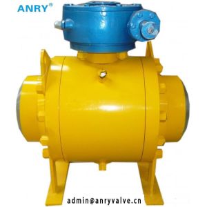 Industrial API Valves Class 150~1500 A105+ENP Ball Trunnion Mounted Valve