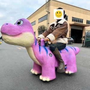 Customizable Motorized Ride On Dinosaur For Amusement Parks 100kg Capacity