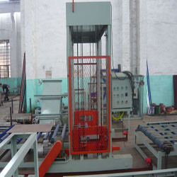 GRC Board Door Press Machine , Automatic MgO Sandwich Panel Making Machine