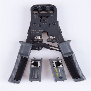 Cheap Anatel Wire Stripper Network Cable Tester For 8P6P4P Crimping Tool for sale