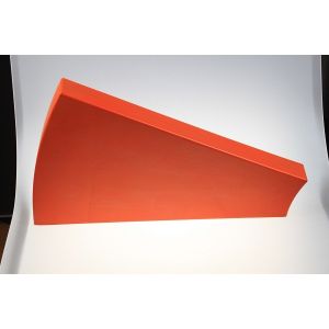 Custom Iron Coated PUR Flap Barrier Wings Gate