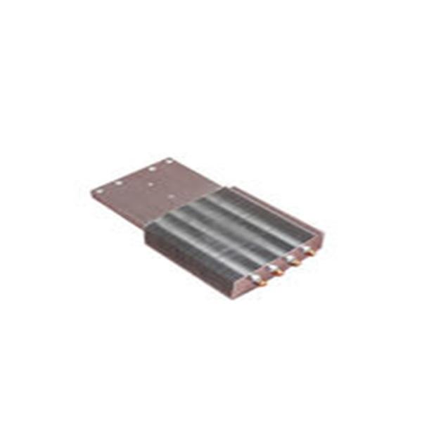 CPU Cooling LED Light Copper Pipe Heat Sink Anodized Treatment Stacked Heatsink