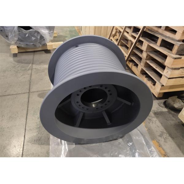 Quality Variable Speed Steel Winch Drum With 1 To 80 Rope Winding Layers wholesale