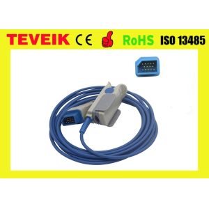 Compatible for nihon kohden BSM Series 14pin spo2 sensor adult finger clip pulse