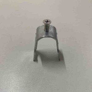 China Household Decoration Conduit Hanger Clamp Electrical Conduit Straps Customized on sale