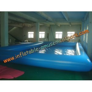 10 m x 6m Water Games Inflatable Water Pools With 0.9mm Pvc Tarpaulin