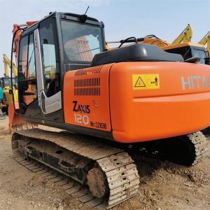 Japan Made 12ton Hitachi ZX120 Excavator with 2816 Working Hours and 93 KW Power