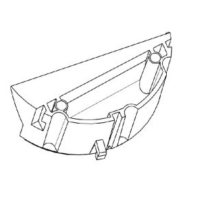 PA66 Plastic Injection Production Coin Slope with Different Functions