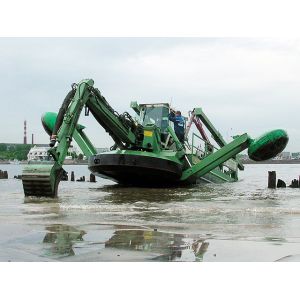 4m3 Amphibious Dredger river sand dredging