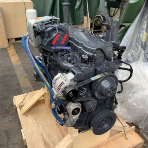 6D107 Komatsu Excavator Engine Inline Six Cylinder Turbocharged Diesel Engine
