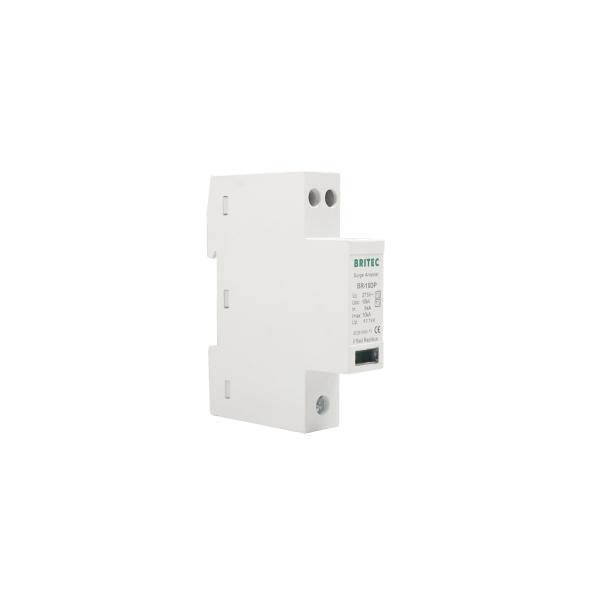 Quality 10kA Power Lightning Surge Protection Devices SPD 75V 2P Thermal Plastic wholesale