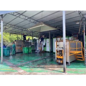 5000Kg Automatic Composter Machine Food Factory Food Waste Recycling Garbage