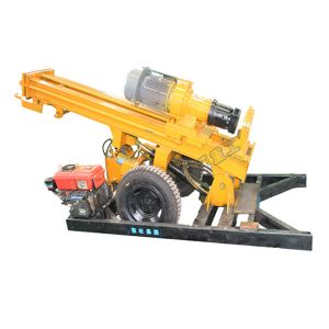 150m Depth Pneumatic Water Well Rotary Drilling Machine