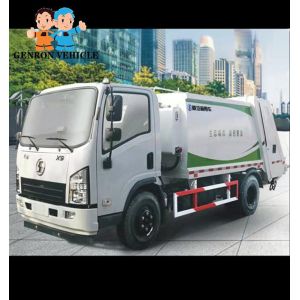 7100x2450x2950 Municipal Garbage Trash Compactor 4x2 Compressed Rubbish Vehicle