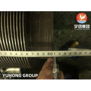 ASTM EN DIN ASTM A106 Gr.B A335 P5 P9 A312 TP304 317L Studded Fin Tubes