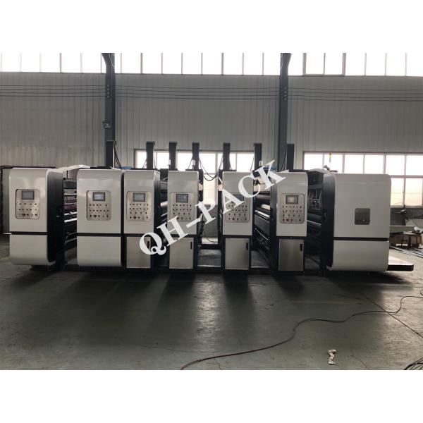 Quality High Speed Flexo Printer Slotter Machine Die Cut Printing LCD Computer Control wholesale