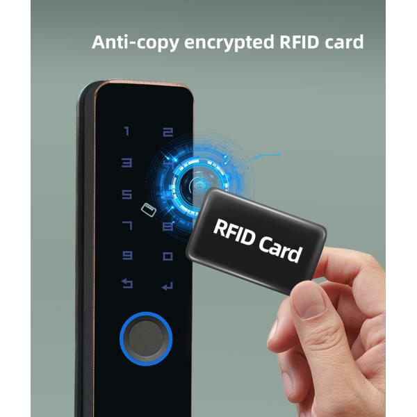 Bluetooth Control Wireless Door Lock DC 6V Electronic Front Door Lock