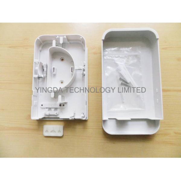 FTTH Wall mounted Box 2 Port Fiber Optic Termination Box SC LC Duplex fiber box