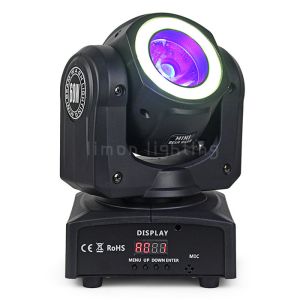 Cheap Price Manual Focus 60w RGBW 4in1 Mini LED Moving Head Beam Light with LED