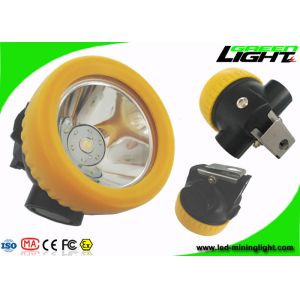 Lightweight Cordless Mining Lights Cap Lamp 5000lux IP68 Waterproof Lithium