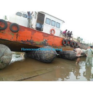 Marine Salvage Rubber Ship Launching Airbag Floating inflatable