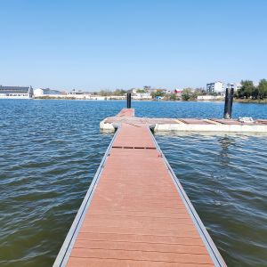 Durable Aluminum Alloy Floating Dock Pontoon 0.2mm - 15mm Customized