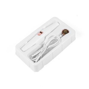 2 In 1 Eyebrow Trimmer Facial Hair Removal Rechargeable Razor Tool With LED