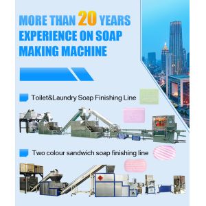 Automatic Bar Soap Making Machine Complete Set 1000-2000kg/H
