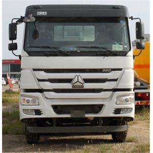 SINOTRUK HOWO 6x4 8m3 Concrete Mixer Truck With Pump Self - Loading